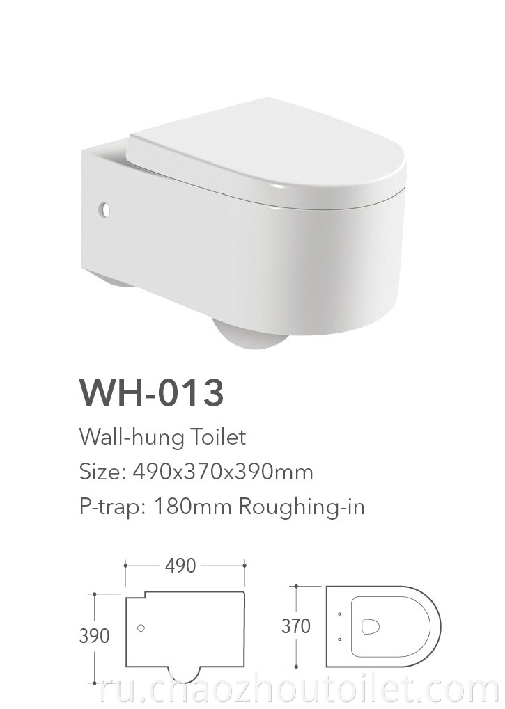 Wh 013 Wall Hung Toilet
